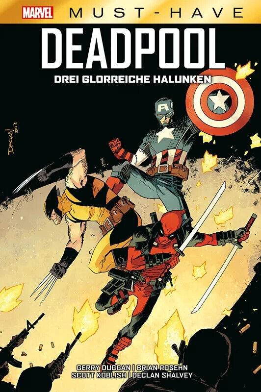 Marvel Must-Have - Deadpool - Drei glorreich/ Panini Comics/ Vorbestellung 27/09 - Der Comixdealer