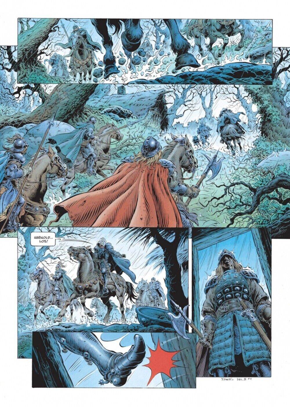 Legende 2 Die tiefen Wälder /Yves Swolfs/ Fantasy/ Album/HC/NEU - Der Comixdealer