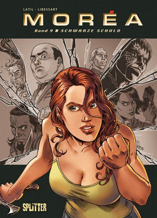 Morea 9 Schwarze Schuld/Comic/SciFi/Splitter/Album/Hardcover/NEU - Der Comixdealer