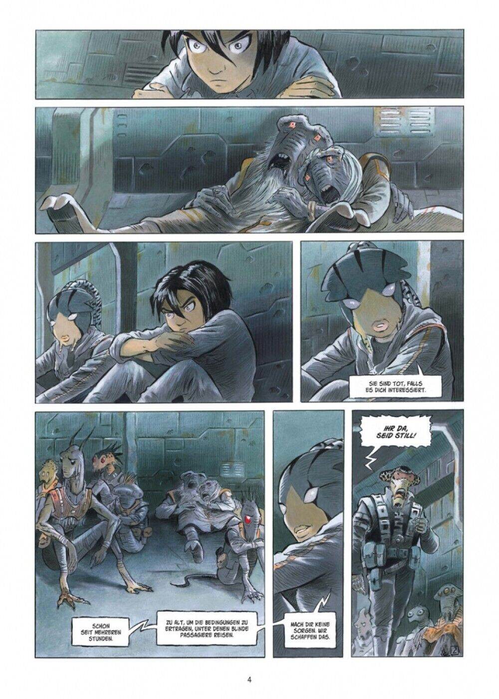 Outlaws 1 Das Gipfel-Kartell/Splitter/Scifi/Comic/Hardcover/Neuware/TOP/Action - Der Comixdealer