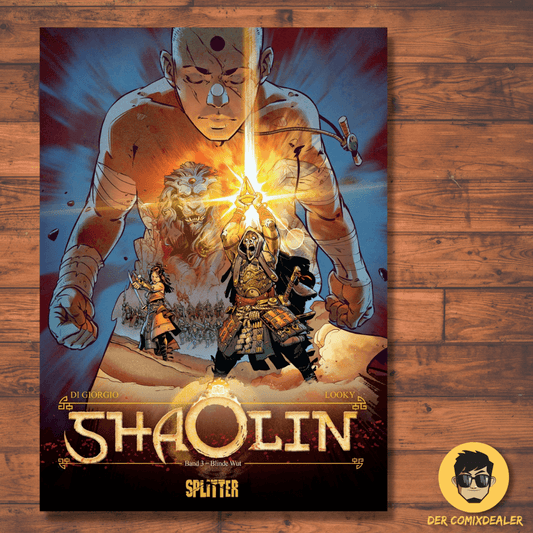Shaolin #3 - Blinde Wut / Looky/ Jean Francois Di Giorgio / Comic / NEU - Der Comixdealer