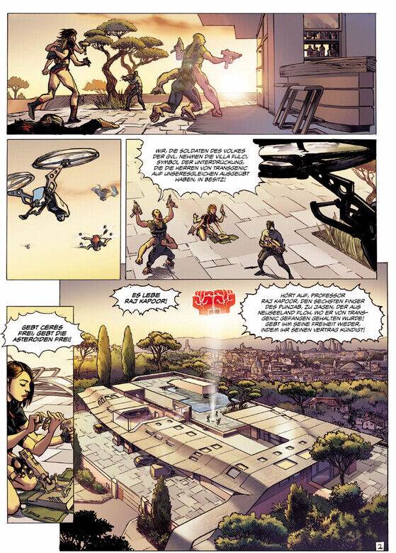 Travis 14 Europa / Bunte Dimensionen / Fred Duval / Christophe Quet / SCIFI /NEU - Der Comixdealer