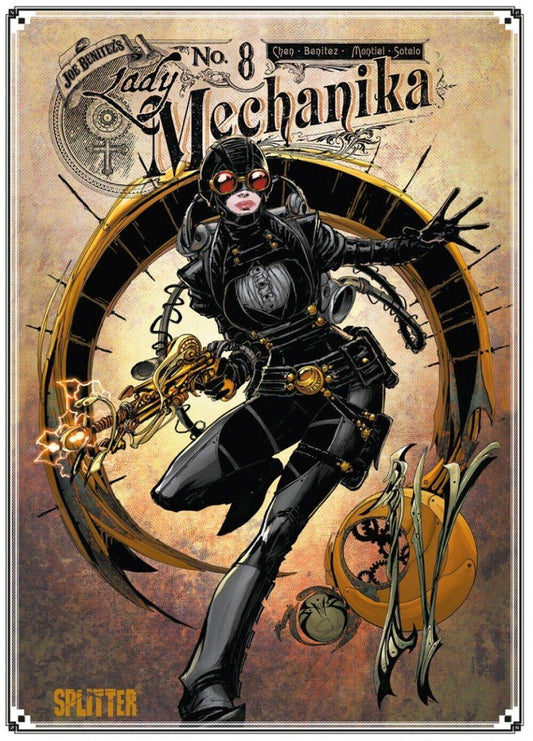 Lady Mechanika 08/Splitter/Joe Benitez/Comic/SCIFI/Steampunk/NEUware/Top - Der Comixdealer