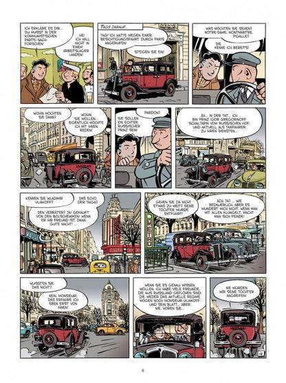 Die Abenteuer von Jacques Gibrat #8 - Das Echo der Taiga - Der Comixdealer