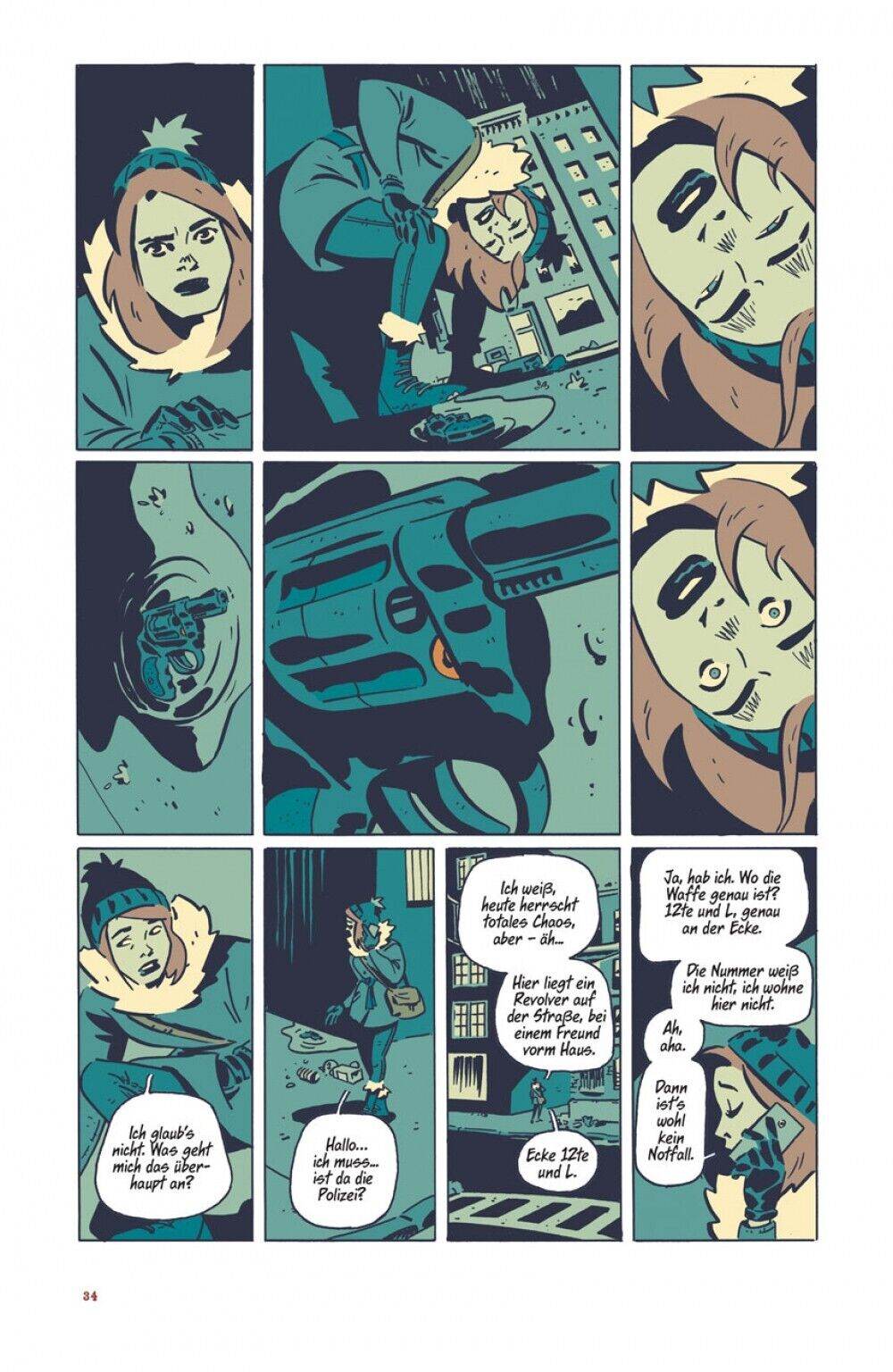 November 1 Die Frau auf dem Dach / Schreiber & Leser / Krimi / HC / NEU - Der Comixdealer