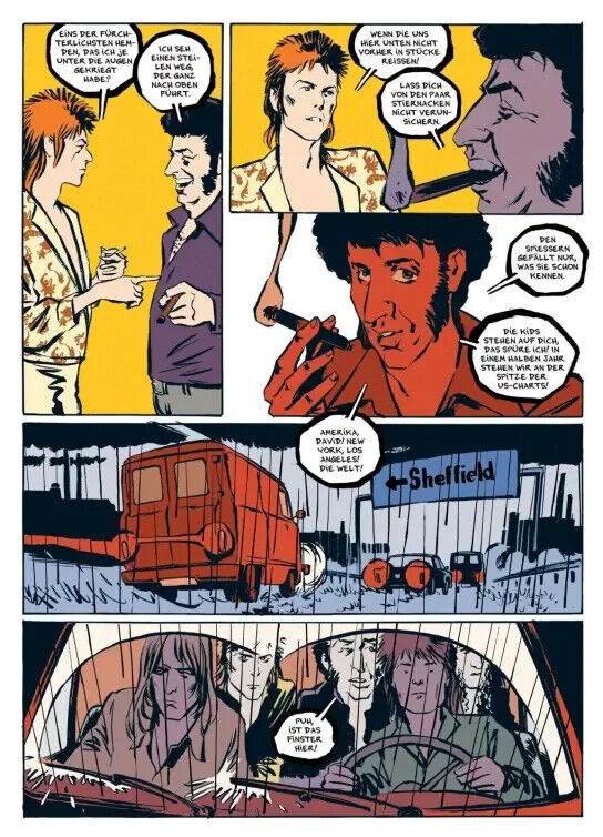 Starman - David Bowie s Ziggy Stardust Years von Reinhard Kleist / Graphic Novel - Der Comixdealer