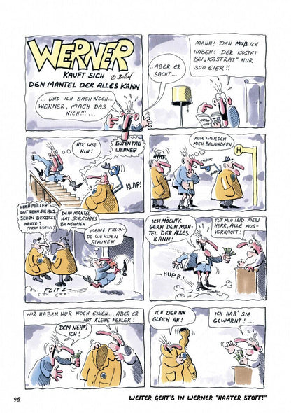 Werner Extrawurst 2 - Haater Stoff Brösels Früh-Anarchologie Brösel FUN NEU - Der Comixdealer