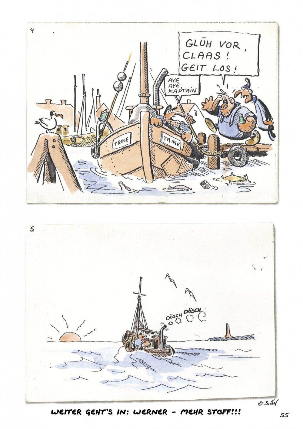 Werner Extrawurst 3 - Mehr Stoff / Bröseline Verlag / Brösel / Comic / Humor - Der Comixdealer