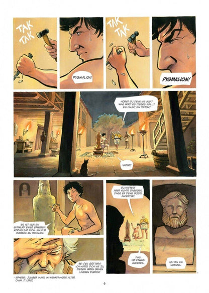 Pygmalion und die Jungfrau aus Elfenbein / Antike / Mythen / Splitter / HC / NEU - Der Comixdealer