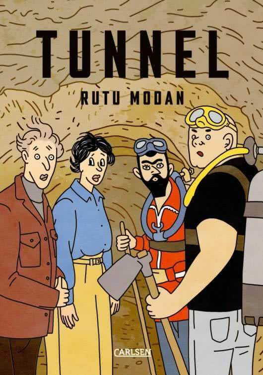 Tunnel - eine israelische Satire von Rutu Modan Wishlist Graphic Novel Neuware T - Der Comixdealer