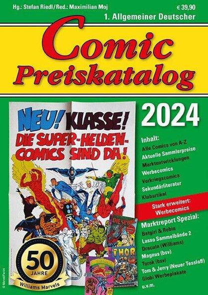 Comic Preiskatalog 2024 - Der Comixdealer
