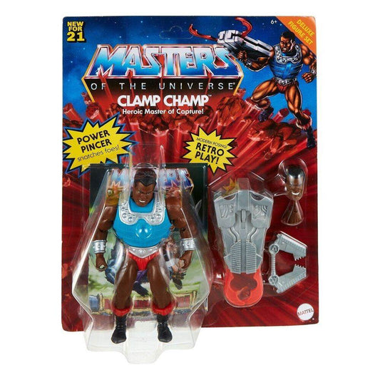 Masters of the Universe Deluxe Actionfigur 2021 Clamp Champ 14 cm Kult TOP - Der Comixdealer