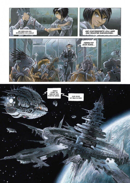 Outlaws 1 Das Gipfel-Kartell/Splitter/Scifi/Comic/Hardcover/Neuware/TOP/Action - Der Comixdealer