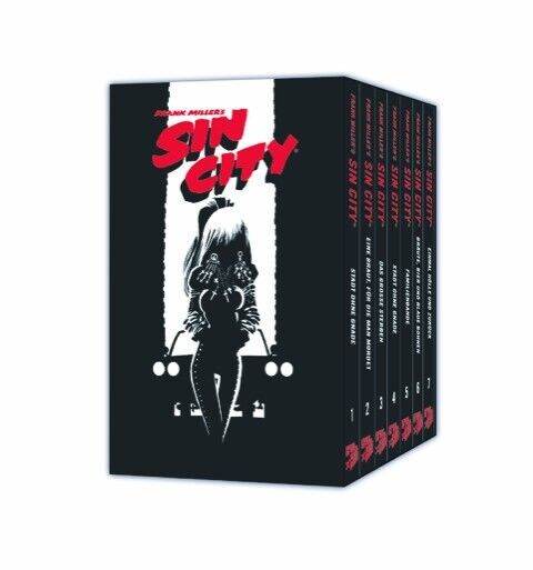 Sin City - Black Edition Komplettschuber / Film Noir / Crime / Frank Miller - Der Comixdealer