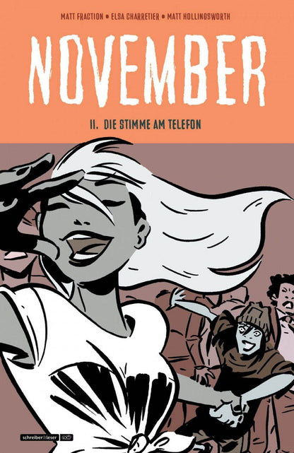 November 2 Die Stimme am Telefon/Comic/Krimi/thriller/Noir/Hardcover/Schreiber - Der Comixdealer