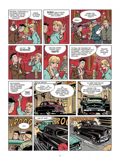 Die Abenteuer von Jacques Gibrat #8 - Das Echo der Taiga - Der Comixdealer