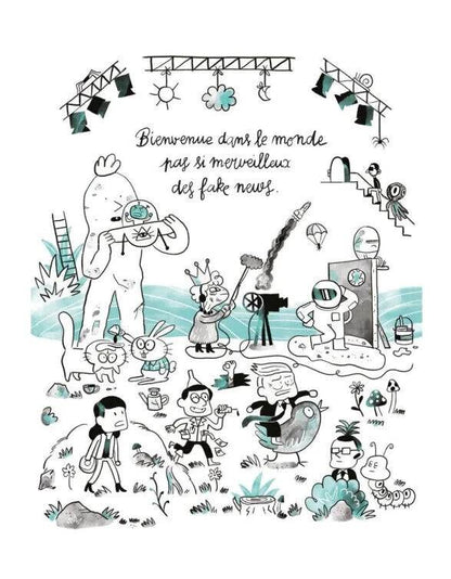 Glauben Sie an die Wahrheit? von Doan Bui, Leslie Plée - Der Comixdealer