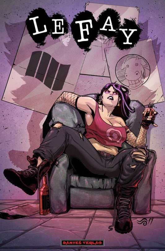 Le Fay 1/Dantes Verlag/Comic/Fantasy/Feen/Arthur Sage/Dantes Verlag/ Elfenwelt - Der Comixdealer