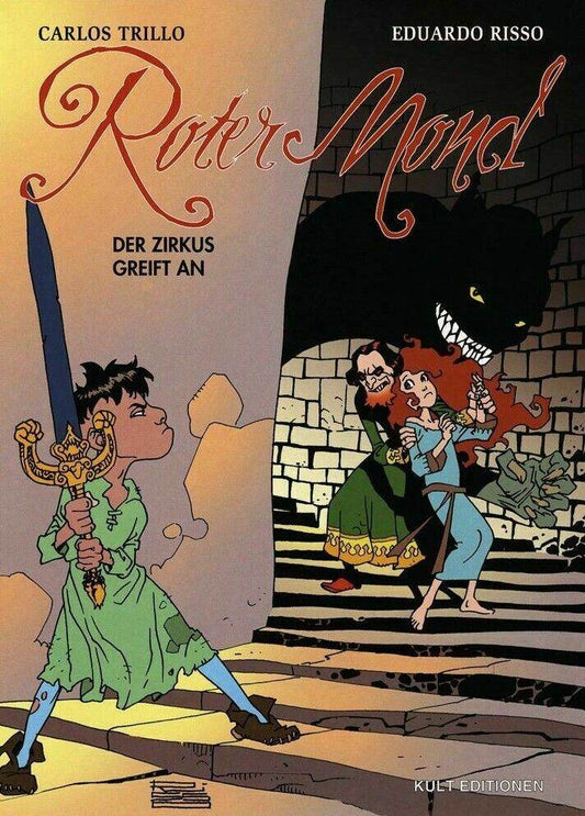 Roter Mond #2 Der Zirkus greift an Softcover - Kult Editionen - Fantasy -Eduardo - Der Comixdealer