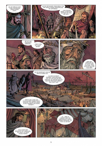 Mythen der Antike: Die Ilias (Graphic Novel) von Luc Ferry (2021, Neuauflage - Der Comixdealer