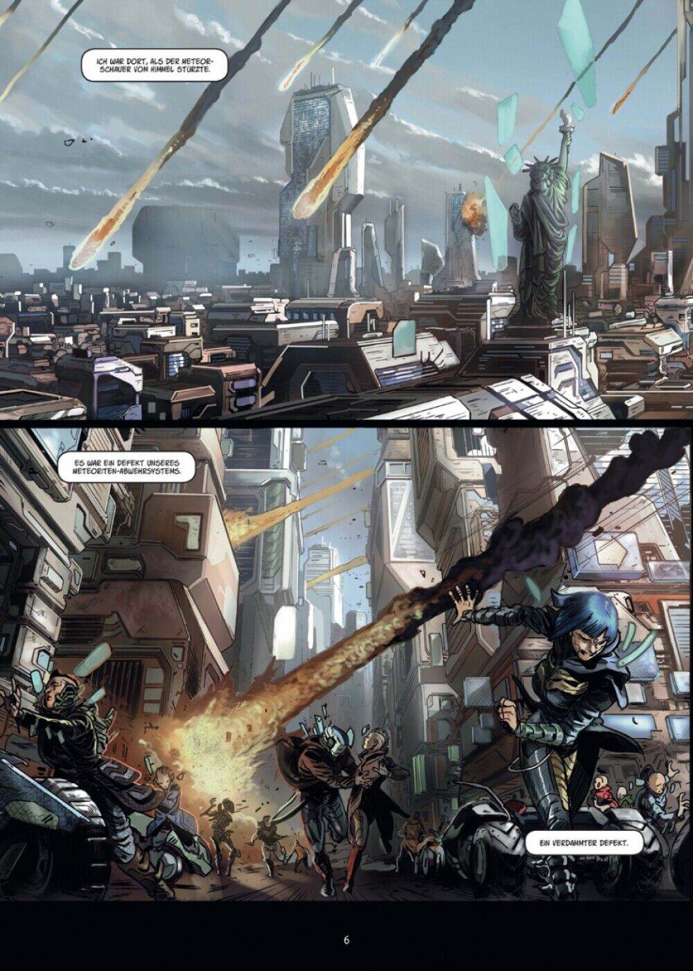 Splitter Jean-Luc Istin, Jesus Harvas Androiden 01 Wiederauferstehung Hardcover - Der Comixdealer