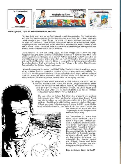 Michel Vaillant Staffel 2 Collectors Edition #1 / Action / Abenteuer / NEU / HC - Der Comixdealer
