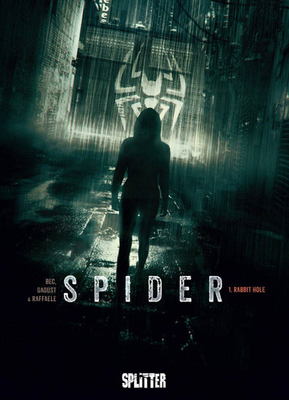 Spider 1 Rabbit Hole - Splitter Christophe Bec -Hardcover - Crime - NEuware -TOP - Der Comixdealer