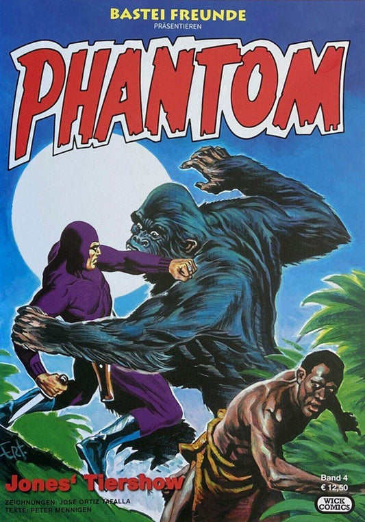 Phantom 4 -Jones Tiershow/Wick Comic/KUlt/Nachdrucke/NEU/TOP/Comicheft/HEFT/ - Der Comixdealer