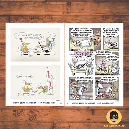 Werner Extrawurst 4-Geht tierisch ab / Bröseline Verlag / Brösel / Comic / Humor