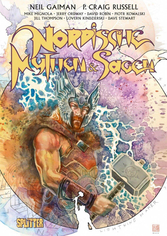 Nordische Mythen und Sagen 1 (Neuauflage) Splitter P. Craig Russell Comic Gaiman - Der Comixdealer