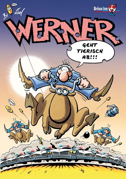 Werner Extrawurst 4-Geht tierisch ab / Bröseline Verlag / Brösel / Comic / Humor