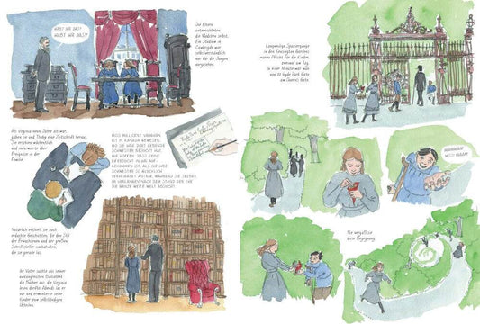 Knesebeck Susanne Kuhlendahl Virginia Woolf Die Comic-Biografie Graphic Novel - Der Comixdealer