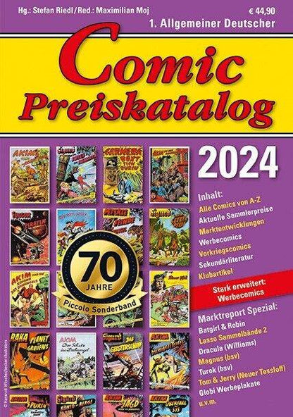 Comic Preiskatalog 2024 - Der Comixdealer