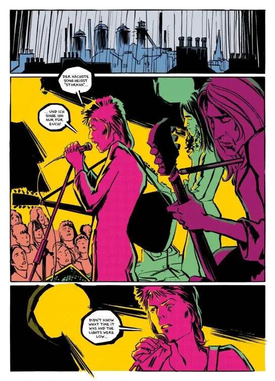 Starman - David Bowie s Ziggy Stardust Years von Reinhard Kleist / Graphic Novel - Der Comixdealer