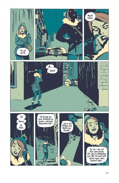 November 1 Die Frau auf dem Dach / Schreiber & Leser / Krimi / HC / NEU - Der Comixdealer