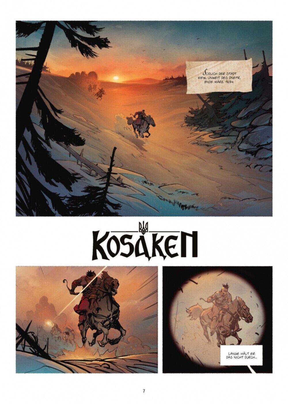 Kosaken 1/Splitter/Vincent Brugeas/Geschichte/Husar/Comic/history/Neu/TOP - Der Comixdealer