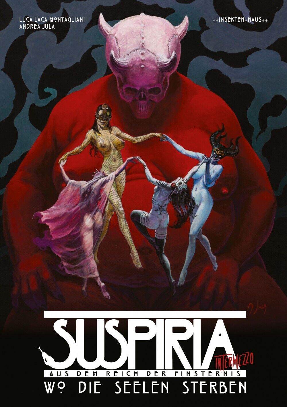 Suspiria - Intermezzo/ Album / Insektenhaus / Luca Laca Montagliani / Comic - Der Comixdealer