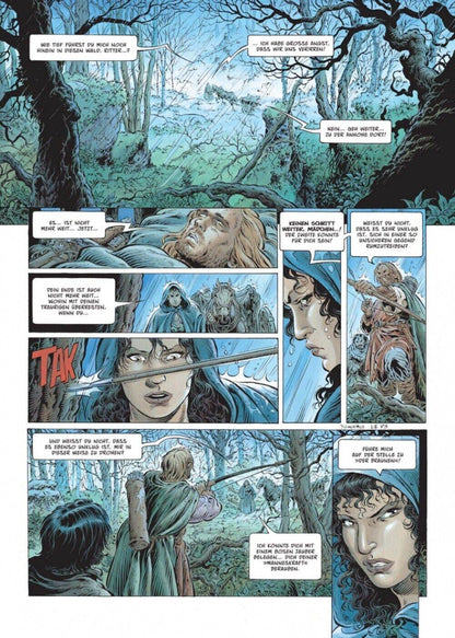 Legende 2 Die tiefen Wälder /Yves Swolfs/ Fantasy/ Album/HC/NEU - Der Comixdealer
