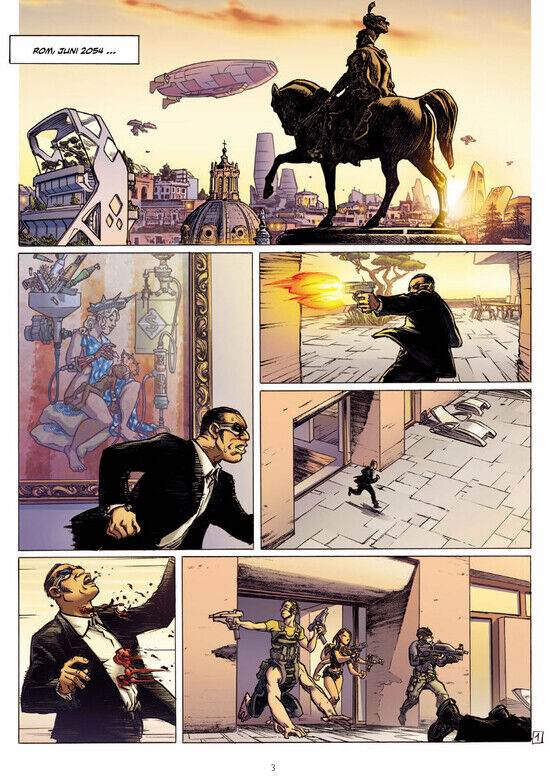 Travis 14 Europa / Bunte Dimensionen / Fred Duval / Christophe Quet / SCIFI /NEU - Der Comixdealer