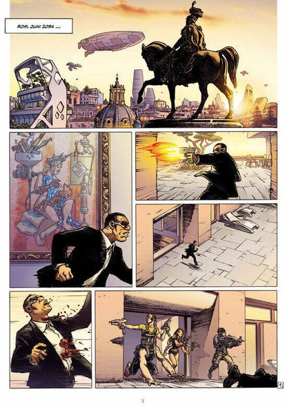 Travis 14 Europa / Bunte Dimensionen / Fred Duval / Christophe Quet / SCIFI /NEU - Der Comixdealer