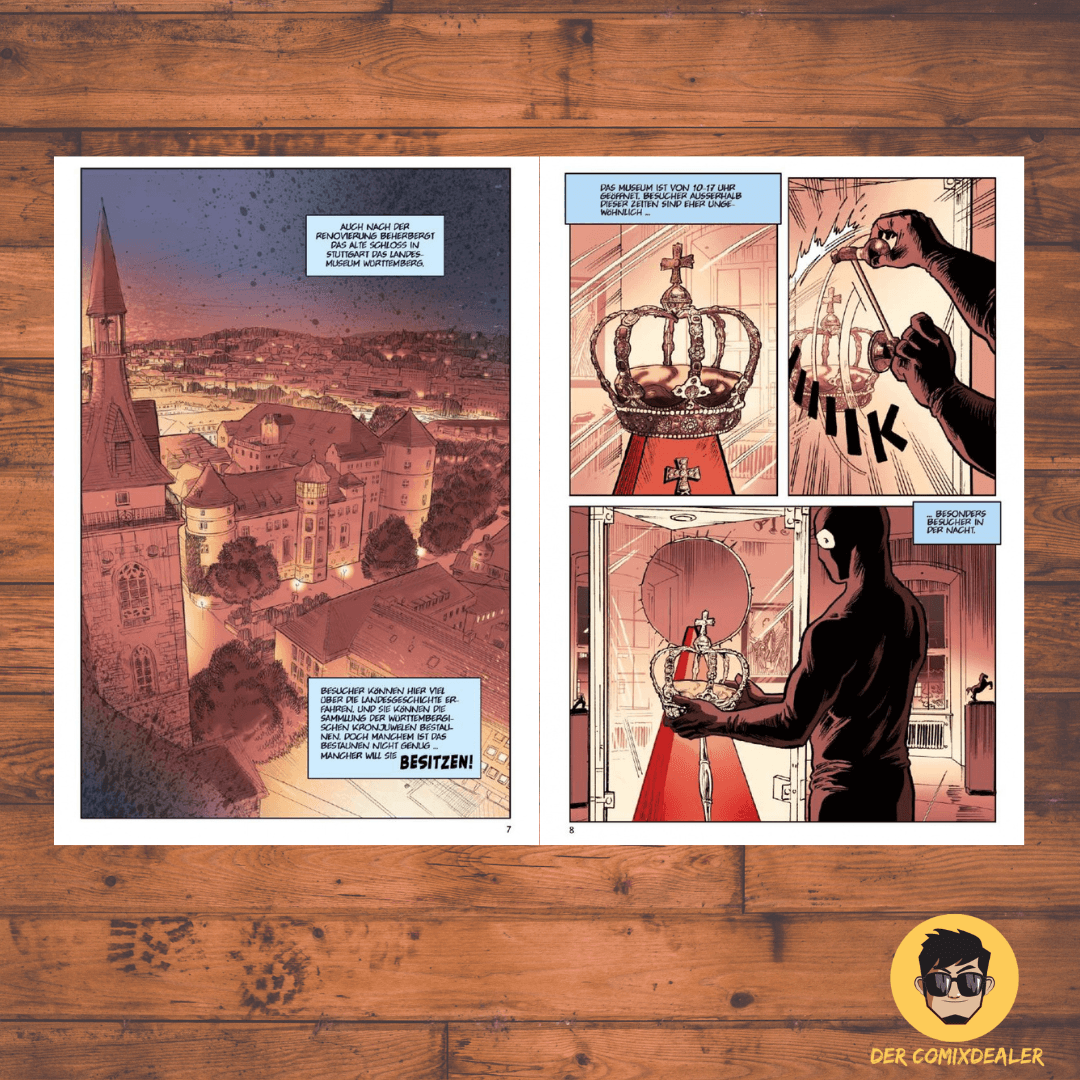 Kommissar Eisele 3 Die Wilhelma-Falle /Gringo Comics /Martin Frei / Krimi /comic - Der Comixdealer