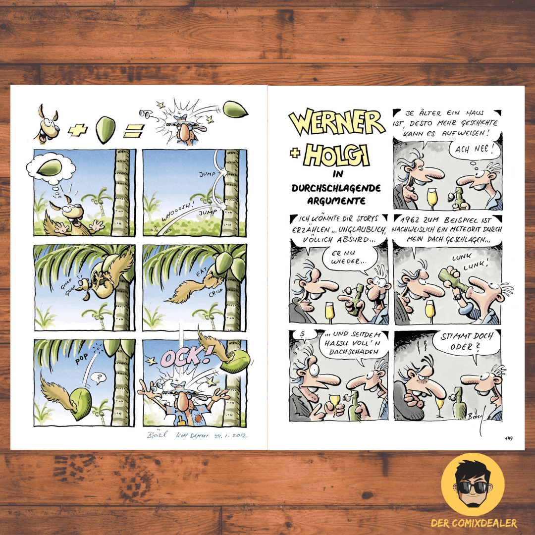 Werner Extrawurst 3 - Mehr Stoff / Bröseline Verlag / Brösel / Comic / Humor - Der Comixdealer