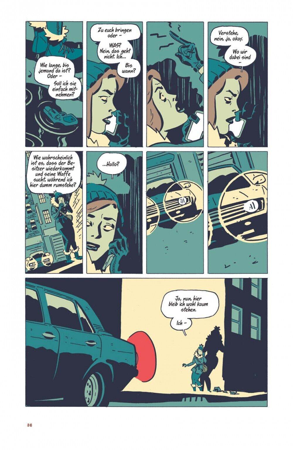 November 1 Die Frau auf dem Dach / Schreiber & Leser / Krimi / HC / NEU - Der Comixdealer