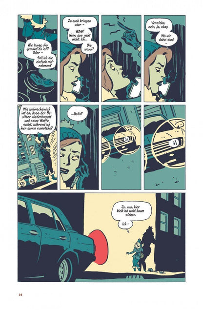 November 1 Die Frau auf dem Dach / Schreiber & Leser / Krimi / HC / NEU - Der Comixdealer
