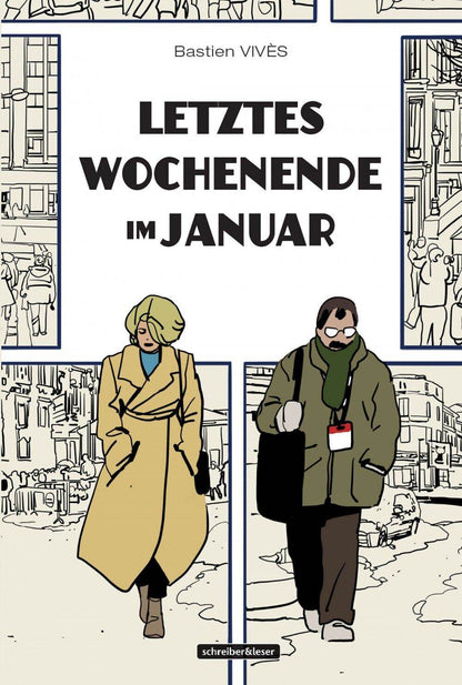 Letztes Wochenende im Januar/Schreiber & Leser /Bastien Vivés/Comic/Drama/NEU - Der Comixdealer