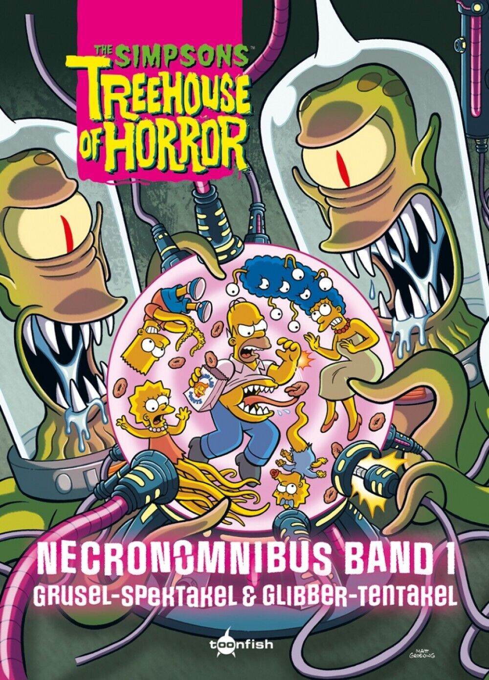 The Simpsons: Treehouse of Horror Necronomnibus 1, toonfish, Deutsch,comic, NEU - Der Comixdealer