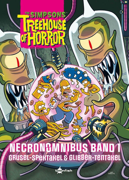 The Simpsons: Treehouse of Horror Necronomnibus 1, toonfish, Deutsch,comic, NEU - Der Comixdealer