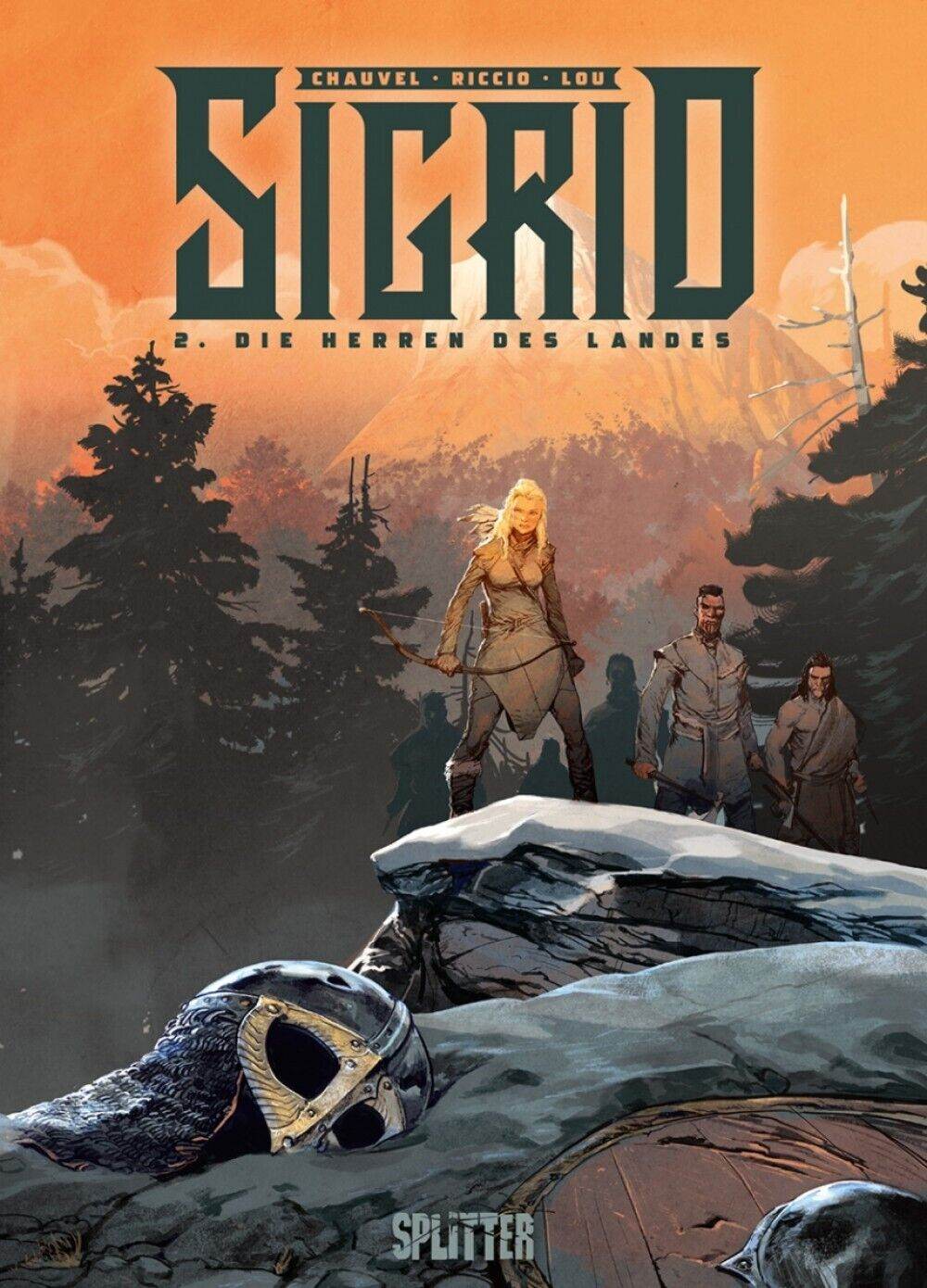 Sigrid 2 Die Herren dieses Landes / Comic / History / Album /Splitter / NEU - Der Comixdealer